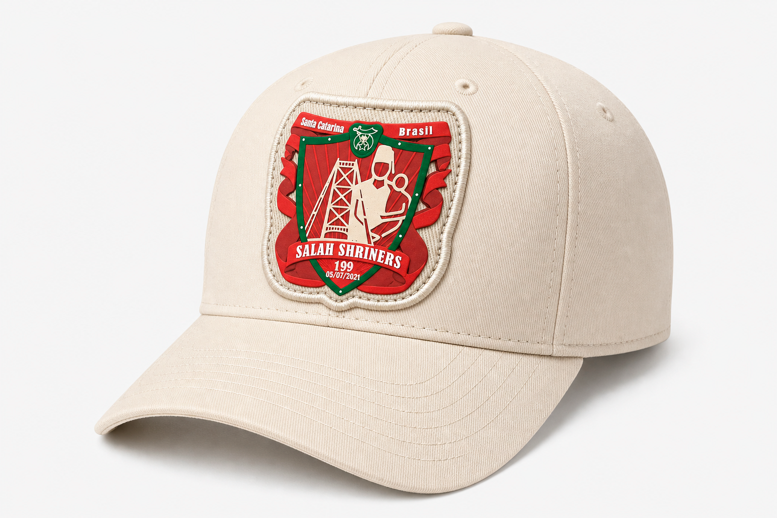 Boné Salah Shriners Bege
